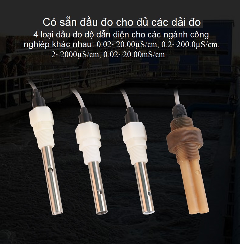 Thiết bị đo độ dẫn điện chính hãng Supmea Trung QuốcEC/TDS SUP-TDS210/ Máy đo EC Trung Quốc chất lượng cao, HÀNG XUẤT CHÂU ÂU