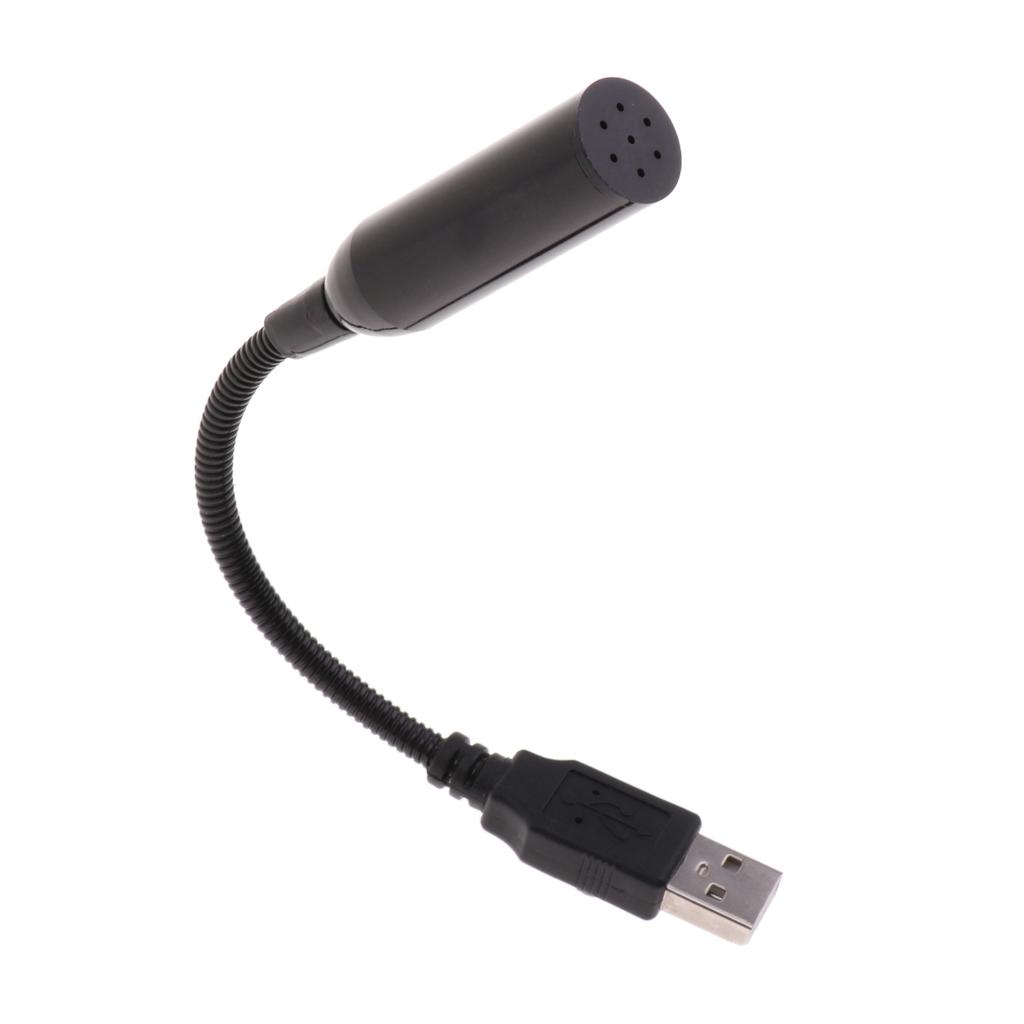 USB Microphone Computer Condenser Mic Plug & Play Home Studio for Desktop