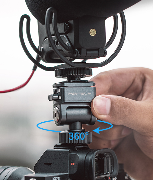 Bộ nối và xoay tự khóa góc máy quay – SNAPLOCK NANO SWIVEL AND TILT MOUNT - Hàng chính hãng