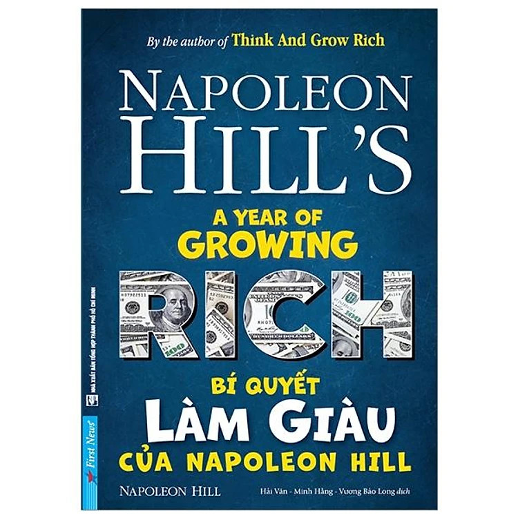 Sách Bí Quyết Làm Giàu Của NapoLeon Hill Tái Bản 2016