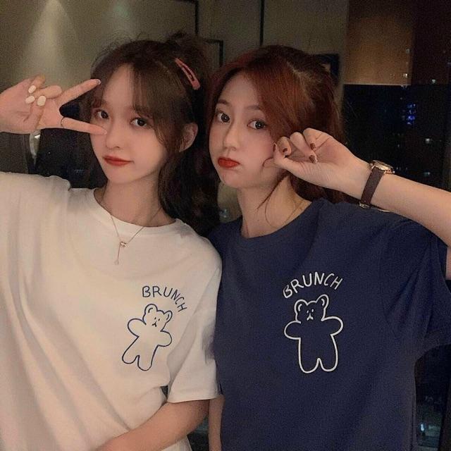 Áo thun tay lỡ Áo thun Gấu Teddy dáng rộng OVERSIZE hot hit