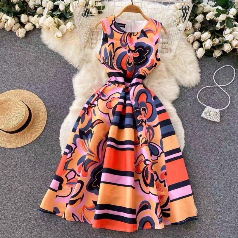 ĐẦM HỌA TIẾT CAO CẤP