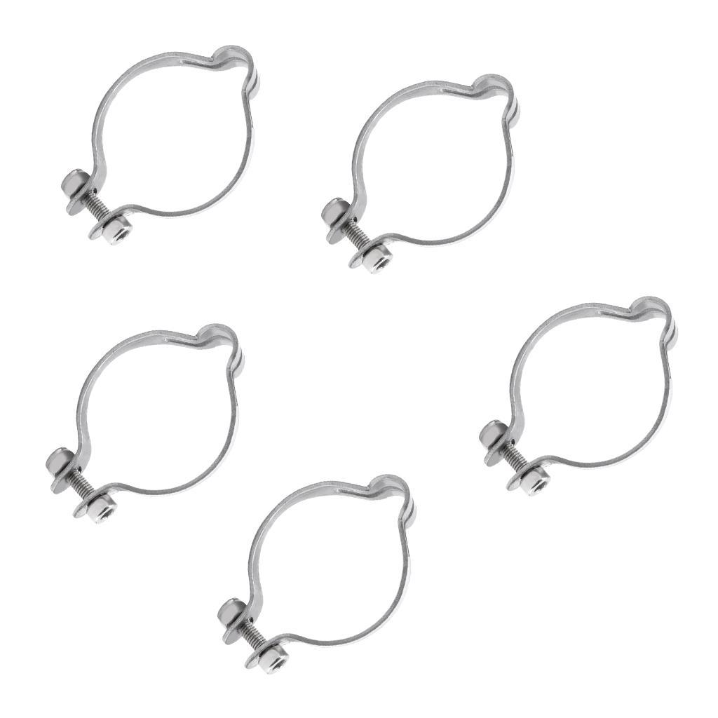 5pcs Brake Cable Clamp Disc Brake Clamp Brake Shifter Tube Clamp 25.4mm Vintage Accessories