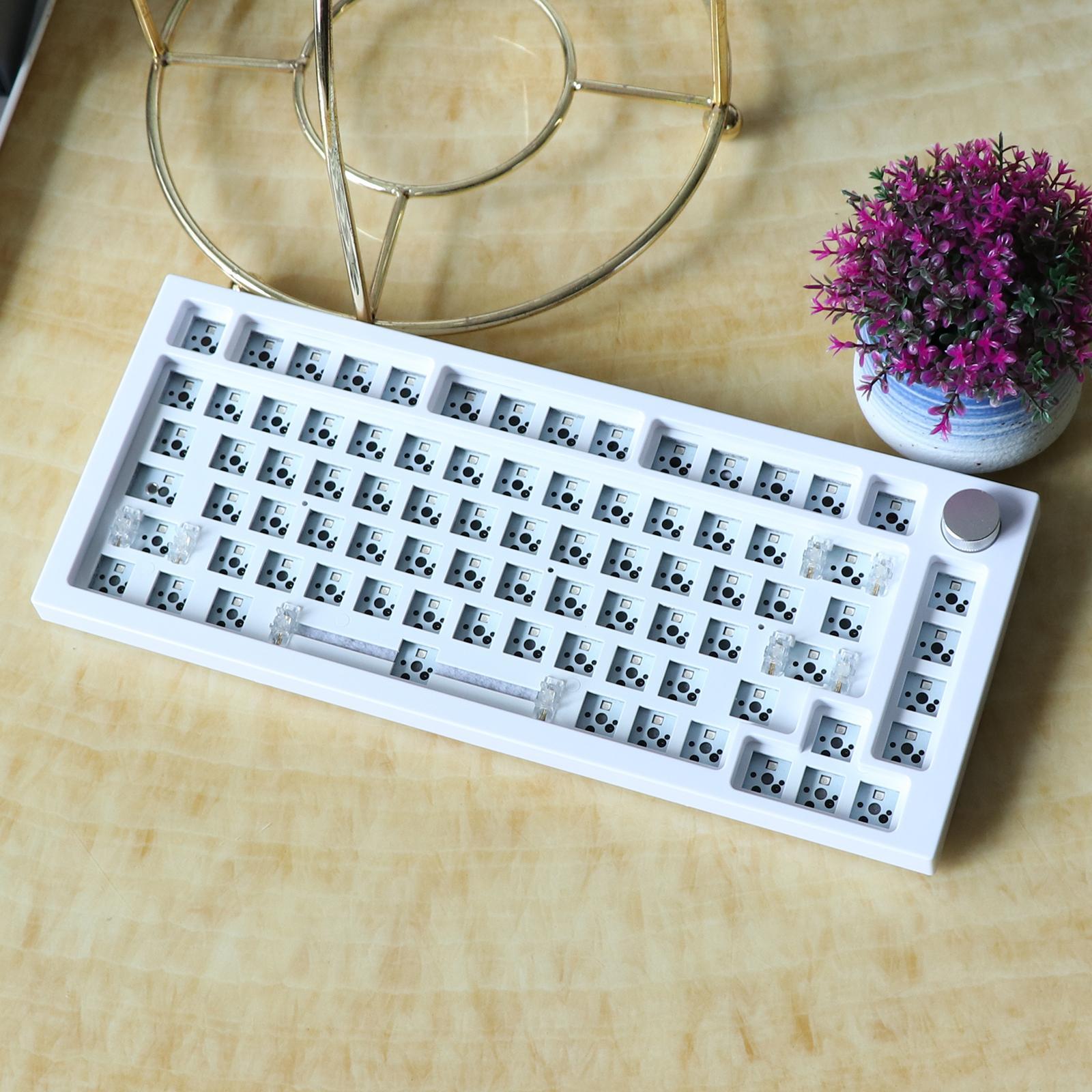 Tachiuwa 68Keys Tester68 Mechanical Keyboard Kit ,Two Modes 2.4G/Bluetooth 5.0