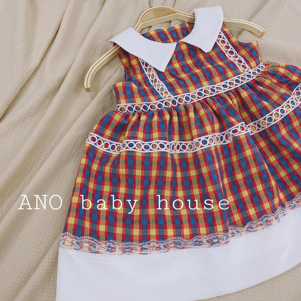 Dầm váy sọc caro