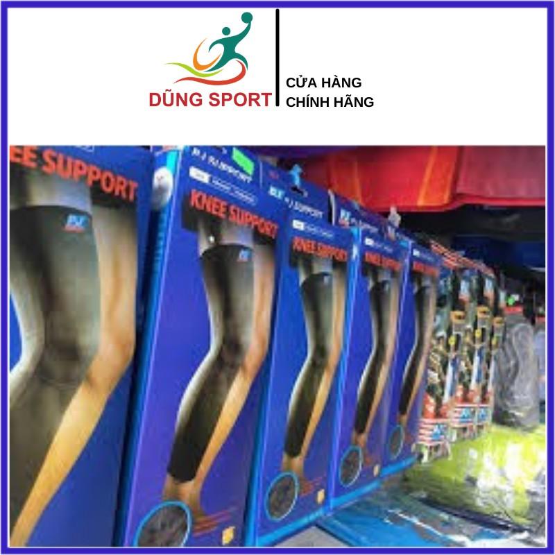 Băng Dài Bảo Vệ Đầu Gối Khi Chơi Thể Thao Chất Liệu Vải Màu Đen Cao Cấp 967