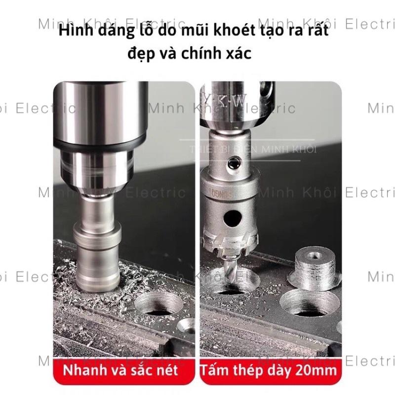 Mũi khoét lỗ giá rẻ, mũi khoét sắt đủ loại