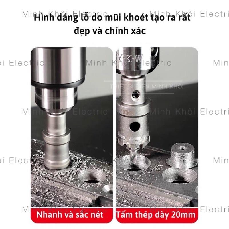 mũi khoét lỗ giá rẻ, mũi khoét sắt đủ loại