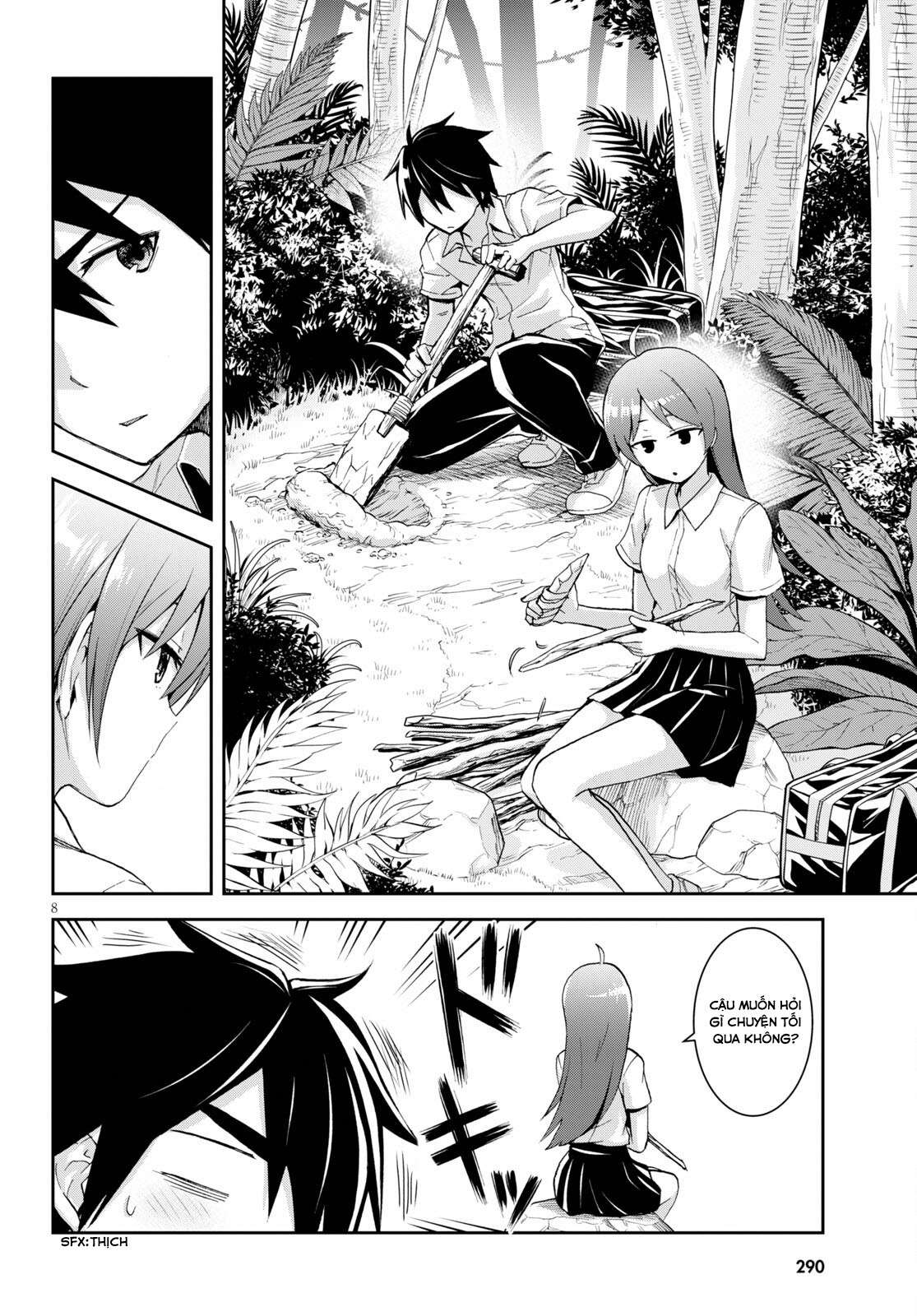 isekai yurutto survival seikatsu: gakkou no minna to isekai no mujintou ni tenishitakedo ore dake chapter 9 10