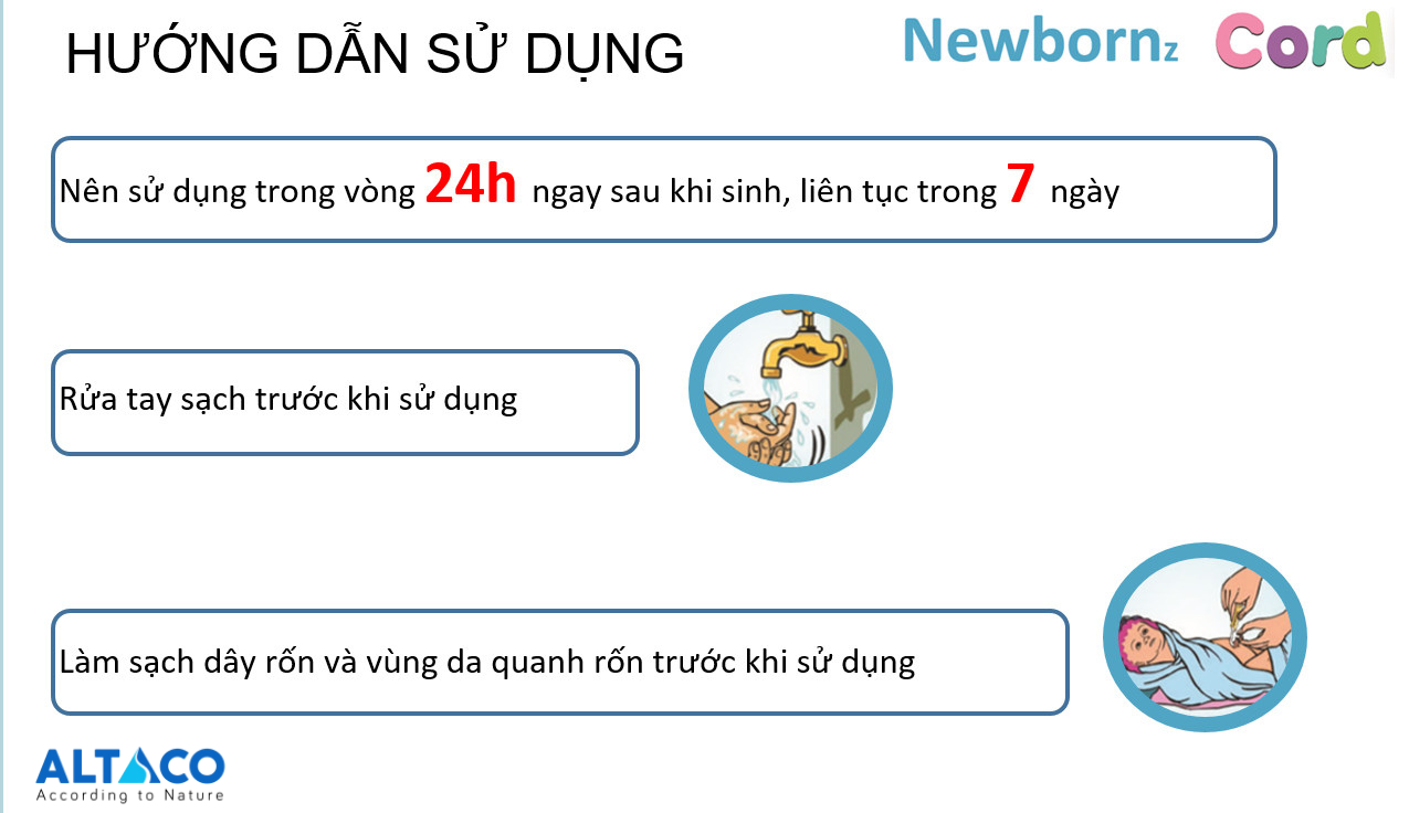 Gel vệ sinh rốn cho trẻ sơ sinh Newbornz Cord 10g