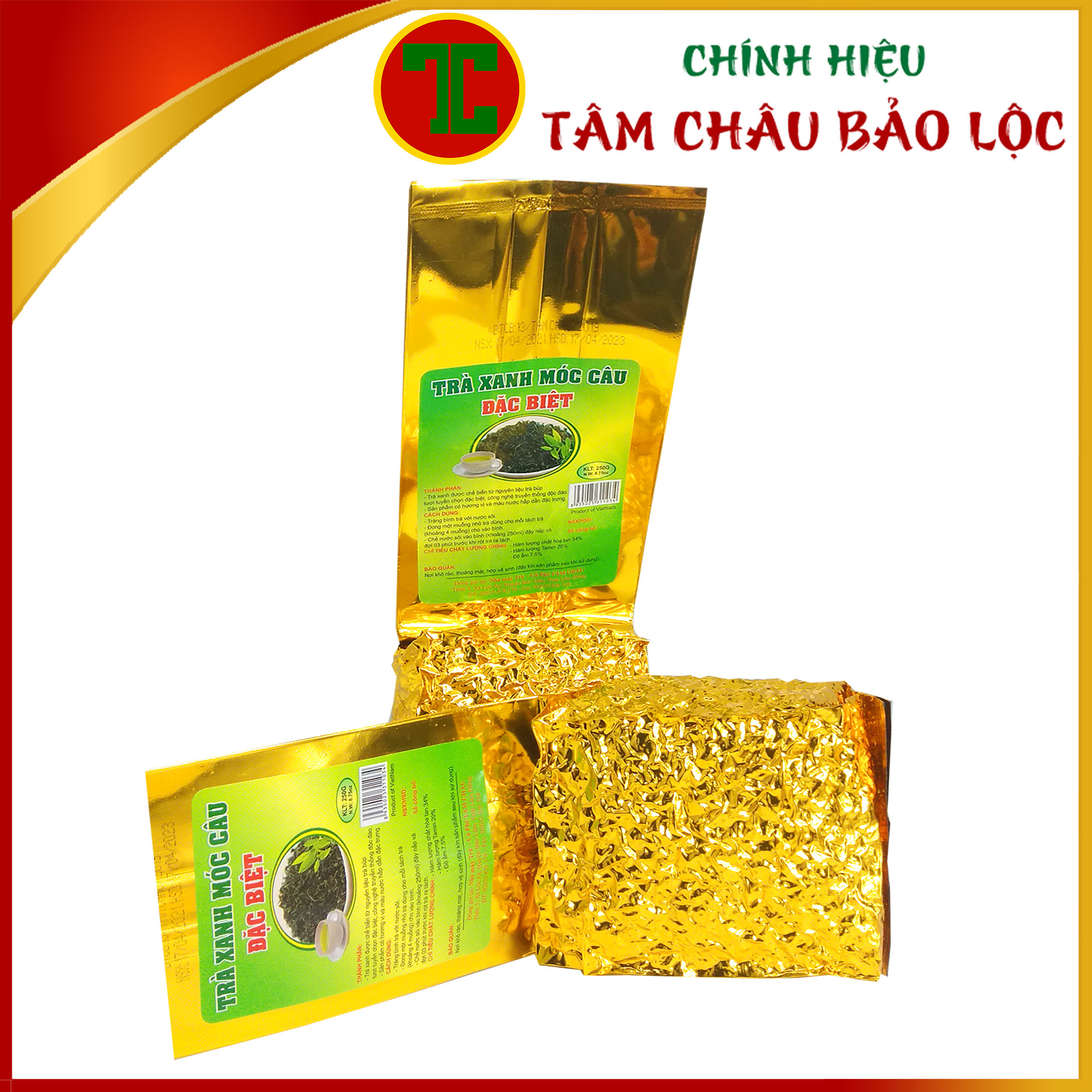 [TÂM CHÂU] Trà Xanh Móc Câu Đặc Biệt 250G