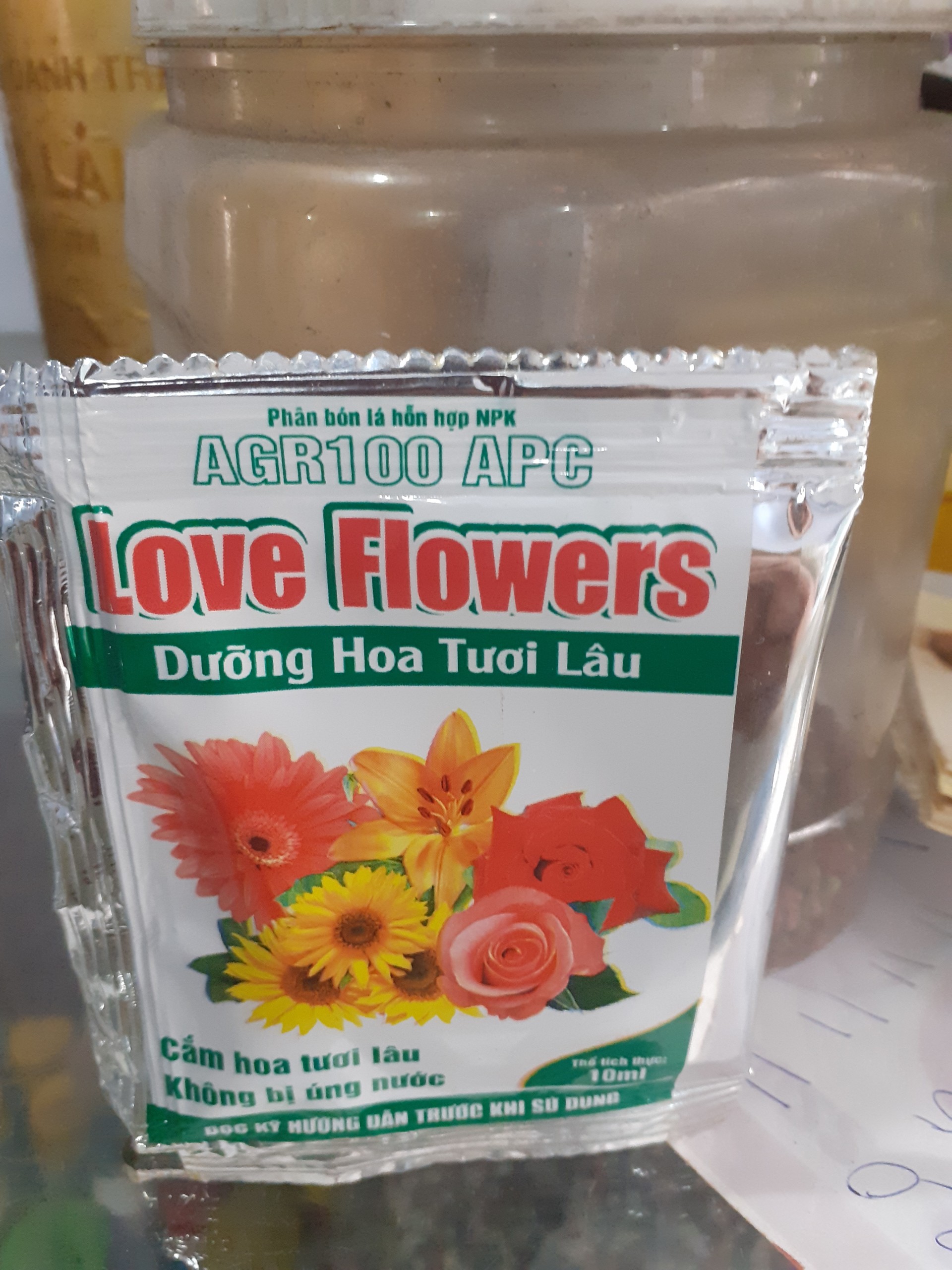 Combo 5 gói dưỡng hoa tươi lâu .