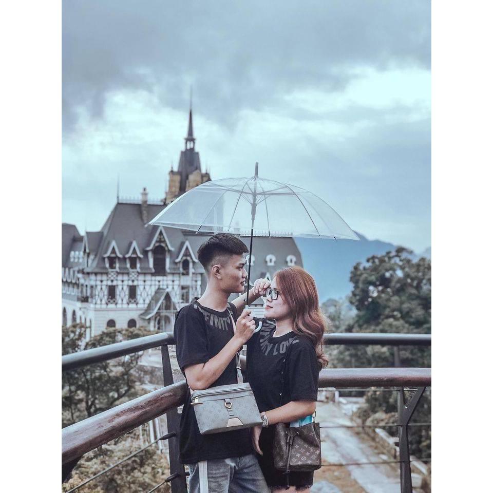 Áo thun Phản quang Unisex form rộng - INFINITY LOVE viền cổ