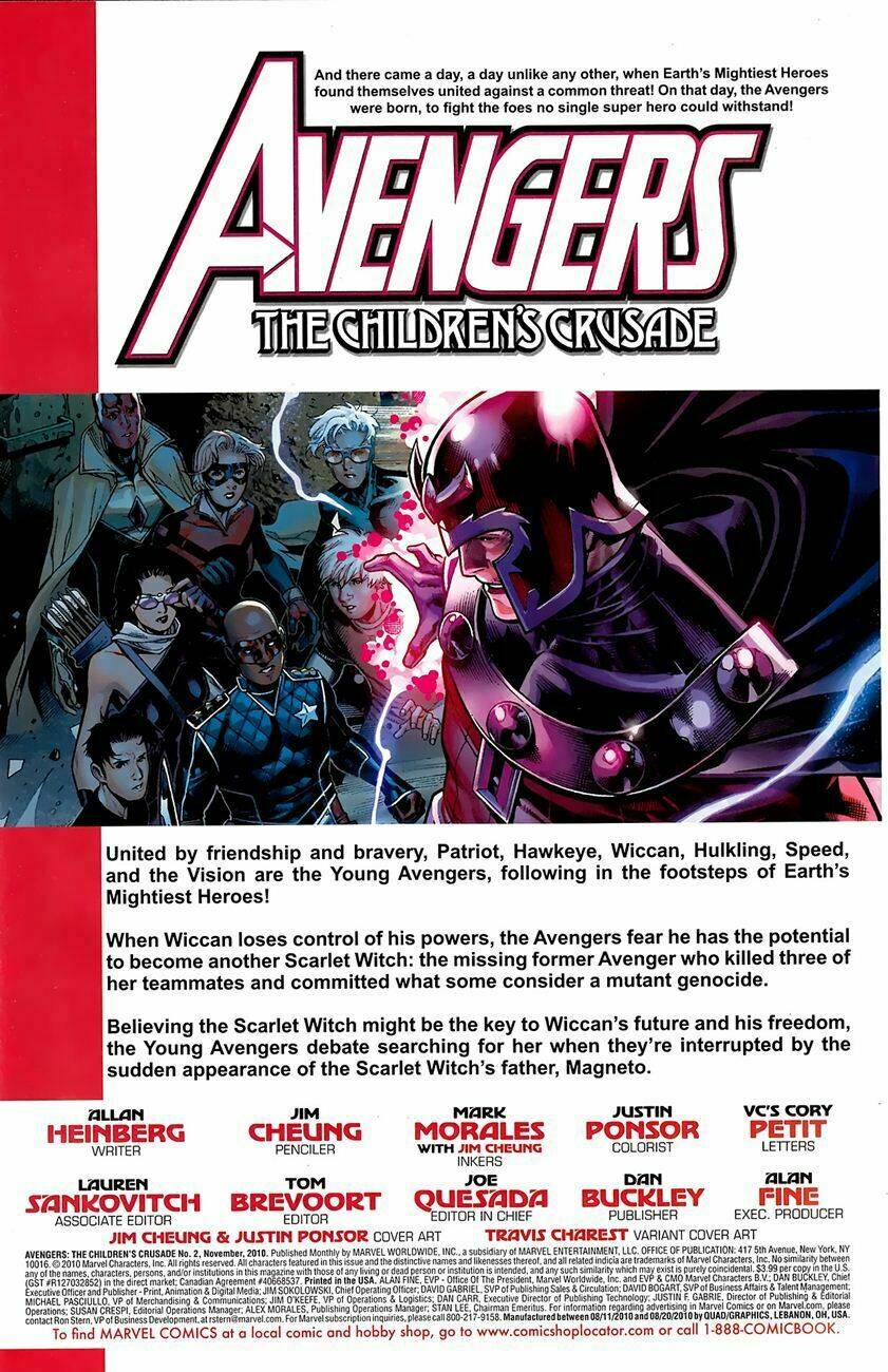 avengers: the children's crusade chapter 2 3