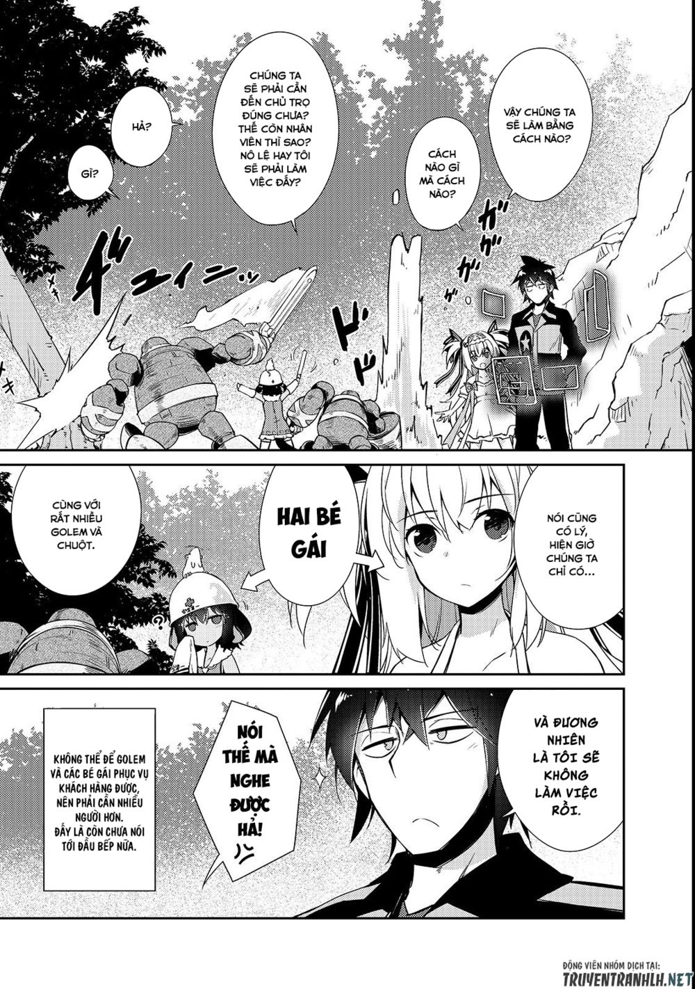 chủ nhân của mê cung rất lười chapter 12 8