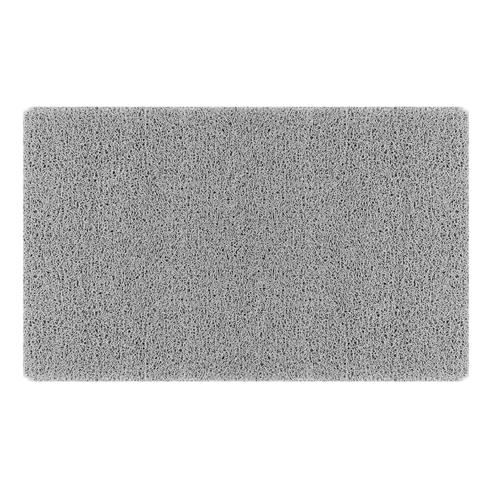 Bath Mat Foldable Loofah Mats Massage Foot Pad Shower Mat Bathroom Grey