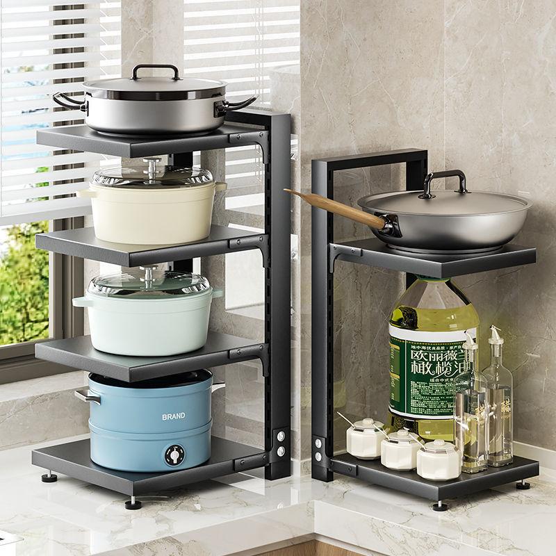 Đảm bảo chất lượng giá treo nồi nhiều lớp nồi đặc biệt lưu trữ giá đỡ nhà bếp dưới bồn rửa tủ gia đình có thể điều chỉnh giá
