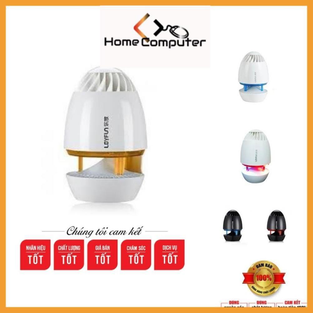 Loa Máy Tính - Loyfun i80 Plus di động kèm Led 7 Màu - Thiết Kế Đẹp, Đèn LED Nháy Theo Nhạc