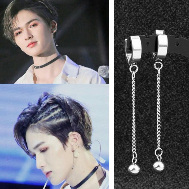 Bông tai nam nữ dáng dài unisex