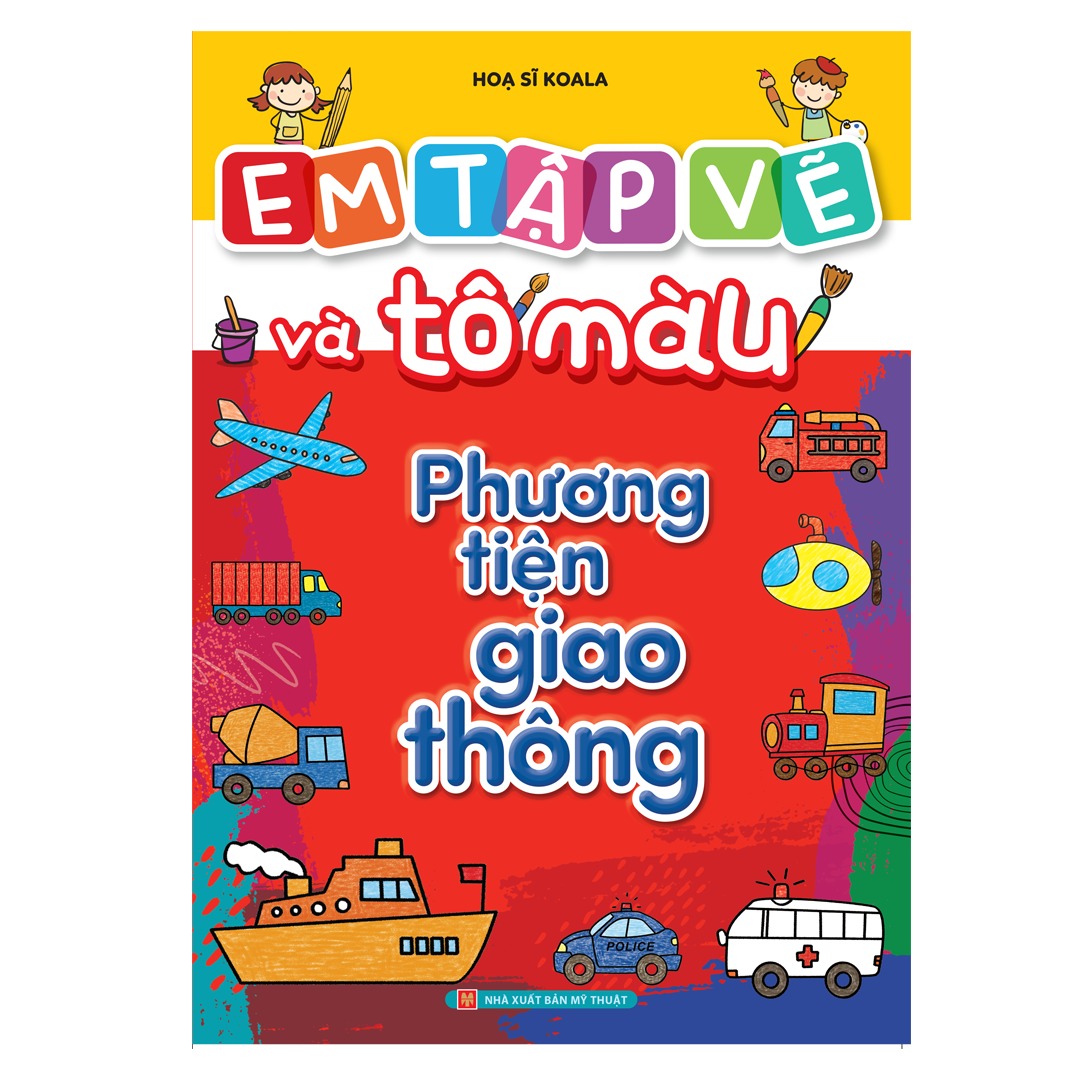 Sách: Combo Em Tập Vẽ Và Tô Màu