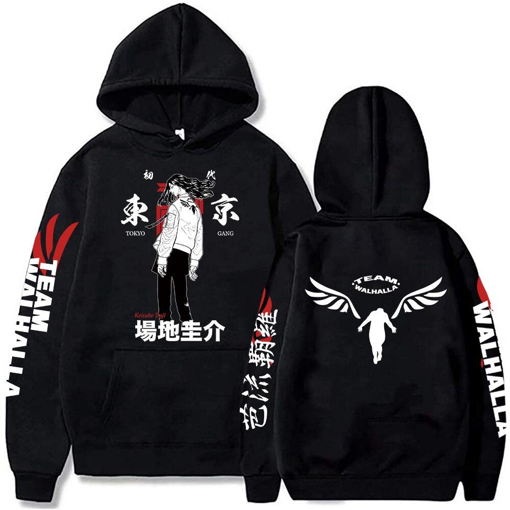 2021 Hot Tokyo Revengers Hoodie Anime Keisuke Baji Graphic Sweatshirt