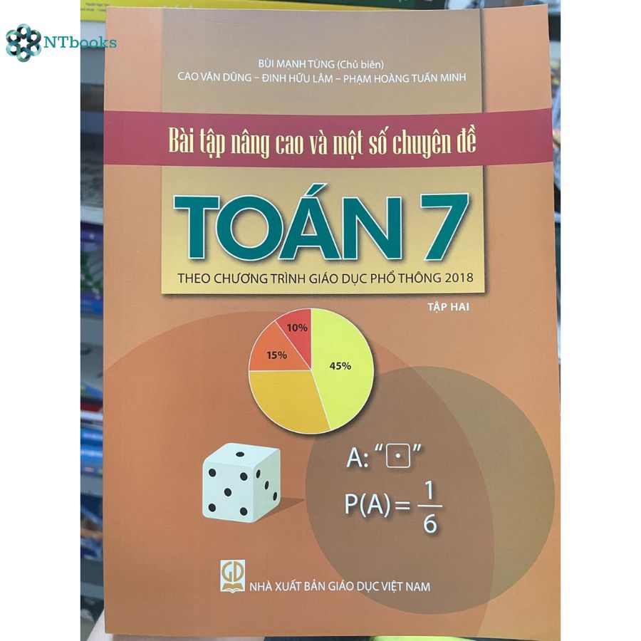 Combo 2 cuốn sách Bài tập nâng cao và một số chuyên đề Toán 7 Tập 1 + Tập 2
