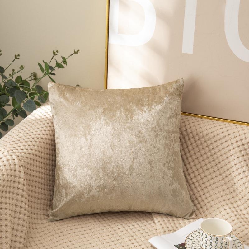 Gối Tựa Lưng Sofa,Trang Trí VẢI NHUNG GẤM TRƠN MÀU CAO CẤP SBK166