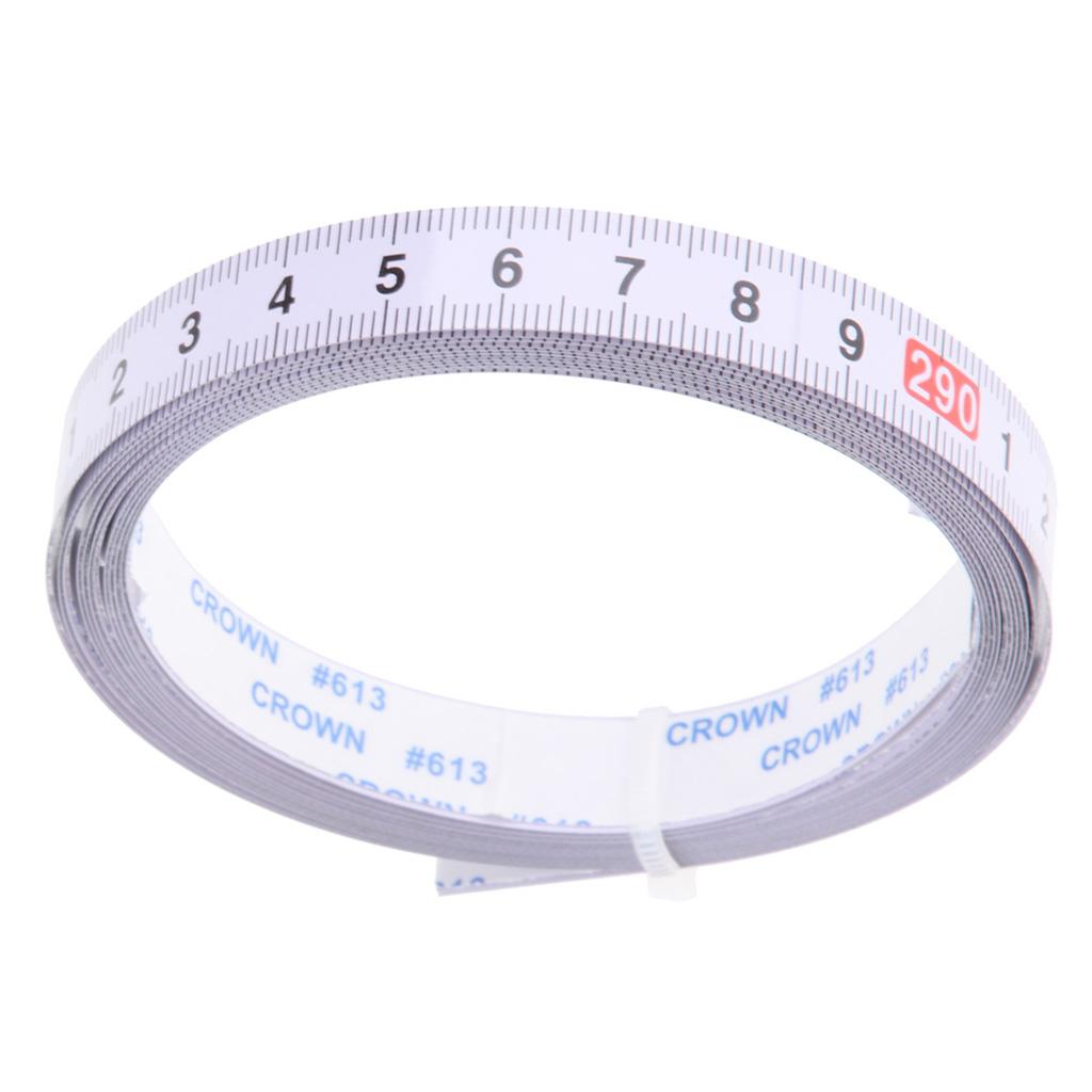 Miter Saw Track Tape Measure Adhesive Metric Ruler