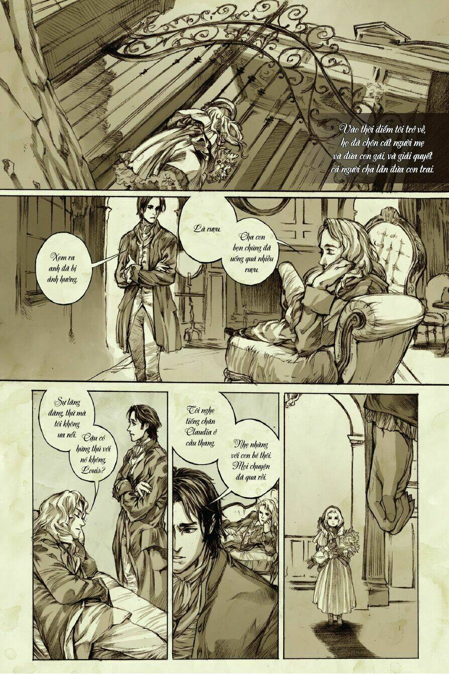 đàm thoại cùng ma cà rồng - chuyện của claudia [tiểu thuyết bằng tranh] chapter 2 7