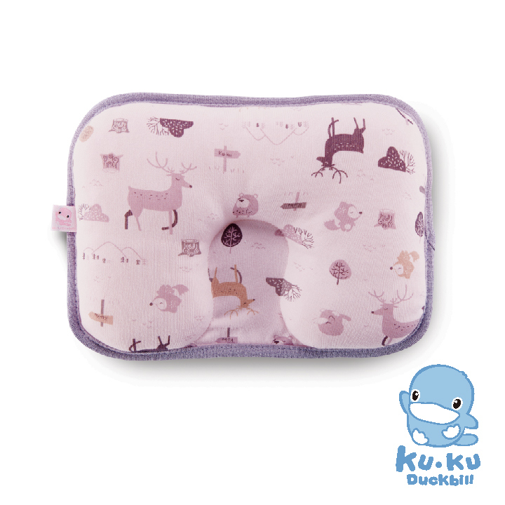 GỐI NẰM CHỐNG MÉO ĐẦU CHO BÉ TỪ SƠ SINH KUKU KU2091 - Size 26x19cm