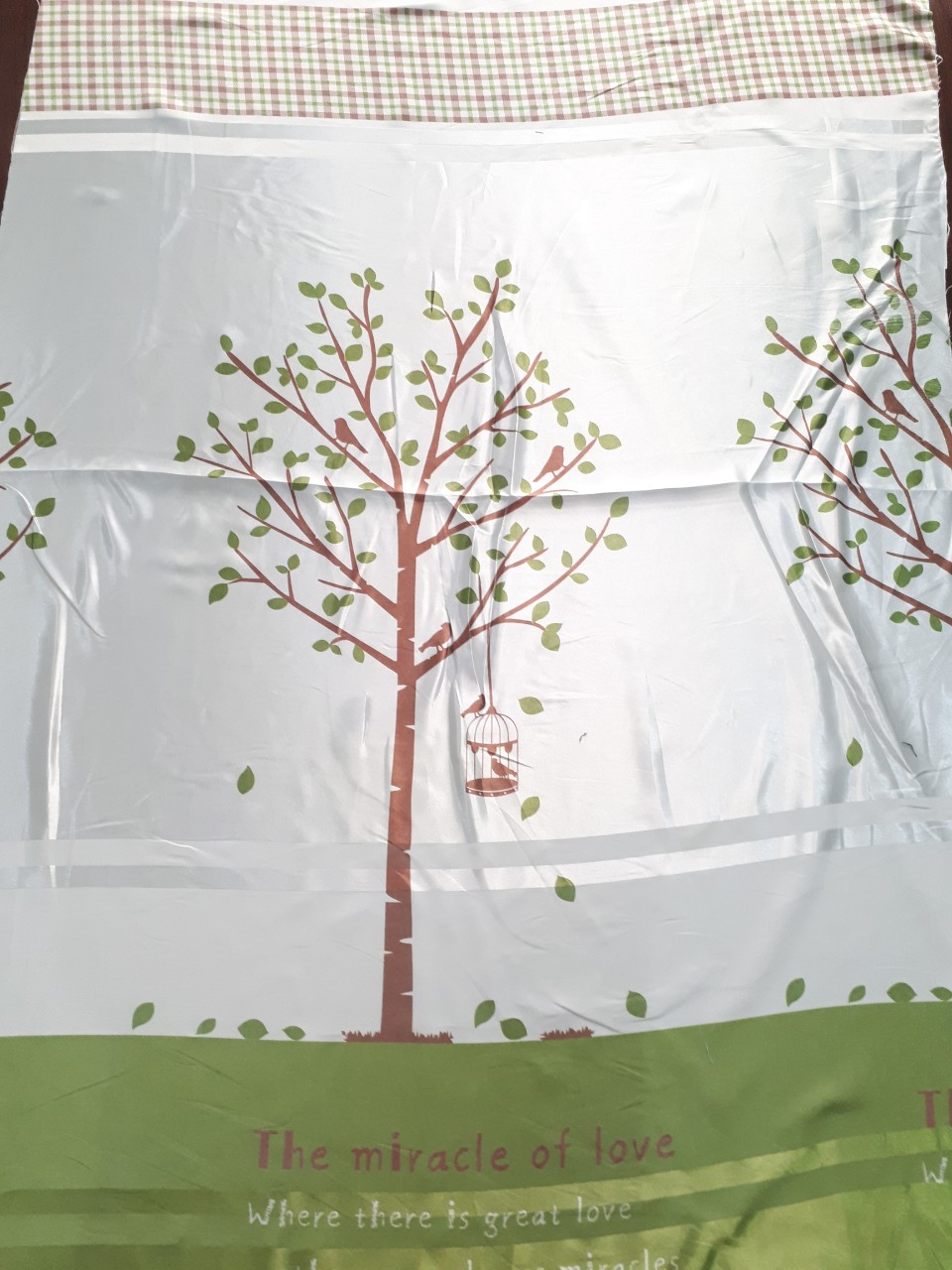RÈM CỬA MẪU CÂY XANH SIZE 1M NGANG X 2M CAO