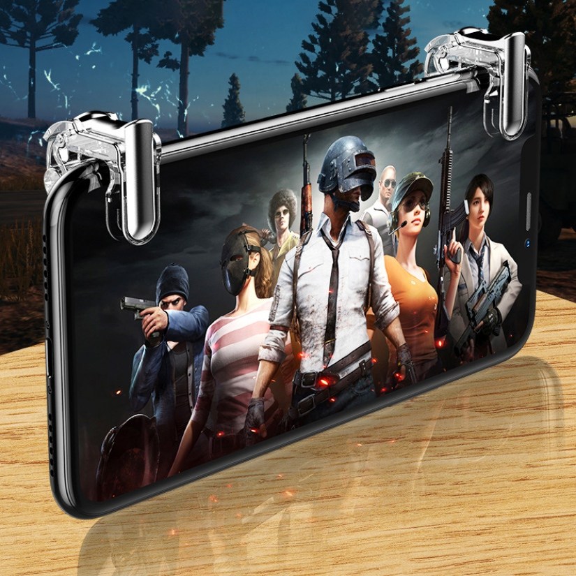 Bộ gamepad nút hỗ trợ chơi game PUBG Mini FIVE cho điện thoại máy tính bảng - Hàng nhập khẩu