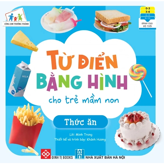 Sách - Từ điển bằng hình cho trẻ mầm non - Thức ăn