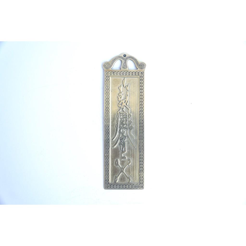 Kim bài treo cửa NGÔI SAO PHƯỚC LÀNH hóa giải năm tuổi mang lại bình an sao hạn - Đồng 18,6x5,5cm