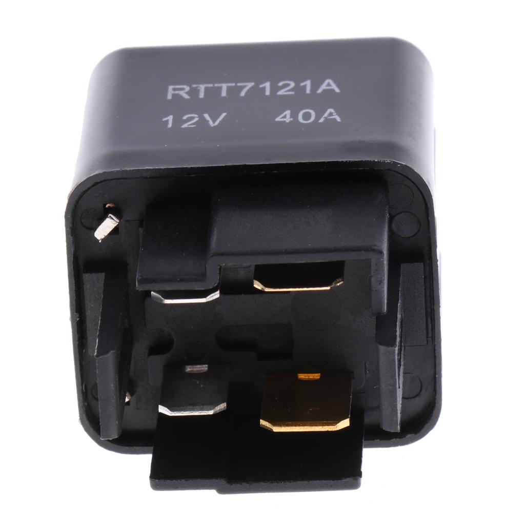 5 Pieces RTT7121A 12V 40A 4-Pin Automotive Relay For Toyota 90987-02006