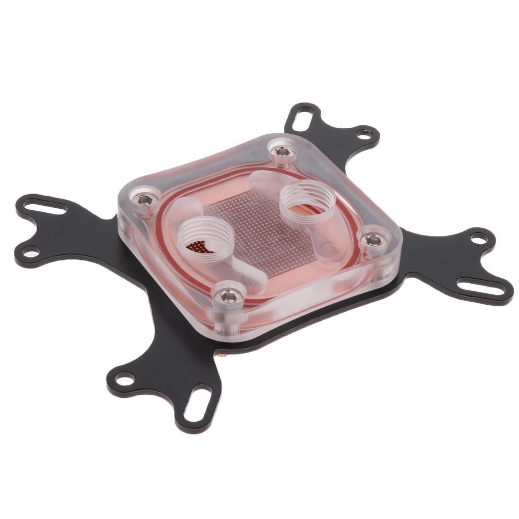 Professional CPU  Water Cool Block For INTEL 775/1150 Computer#3