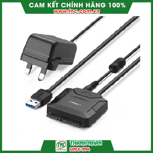 Cáp USB 3.0 sang SATA HDD, SSD 3.5&quot;/2.5&quot; Ugreen 20636- Hàng chính hãng