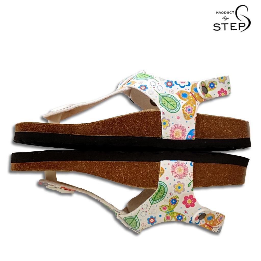 Giày đế trấu EVA in hoa văn quai kẹp bản (size 35-39