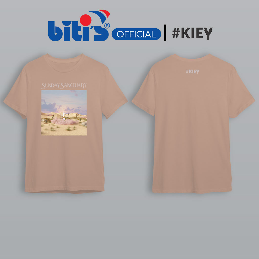 LazMall [BST đặc biệt BITI'S X KIEY]  Áo Thun Cotton Biti's Kiey Unisex Brown Desert T-Shirt BOU001400NAU (Nâu) -  XXL 63-&gt;70kg