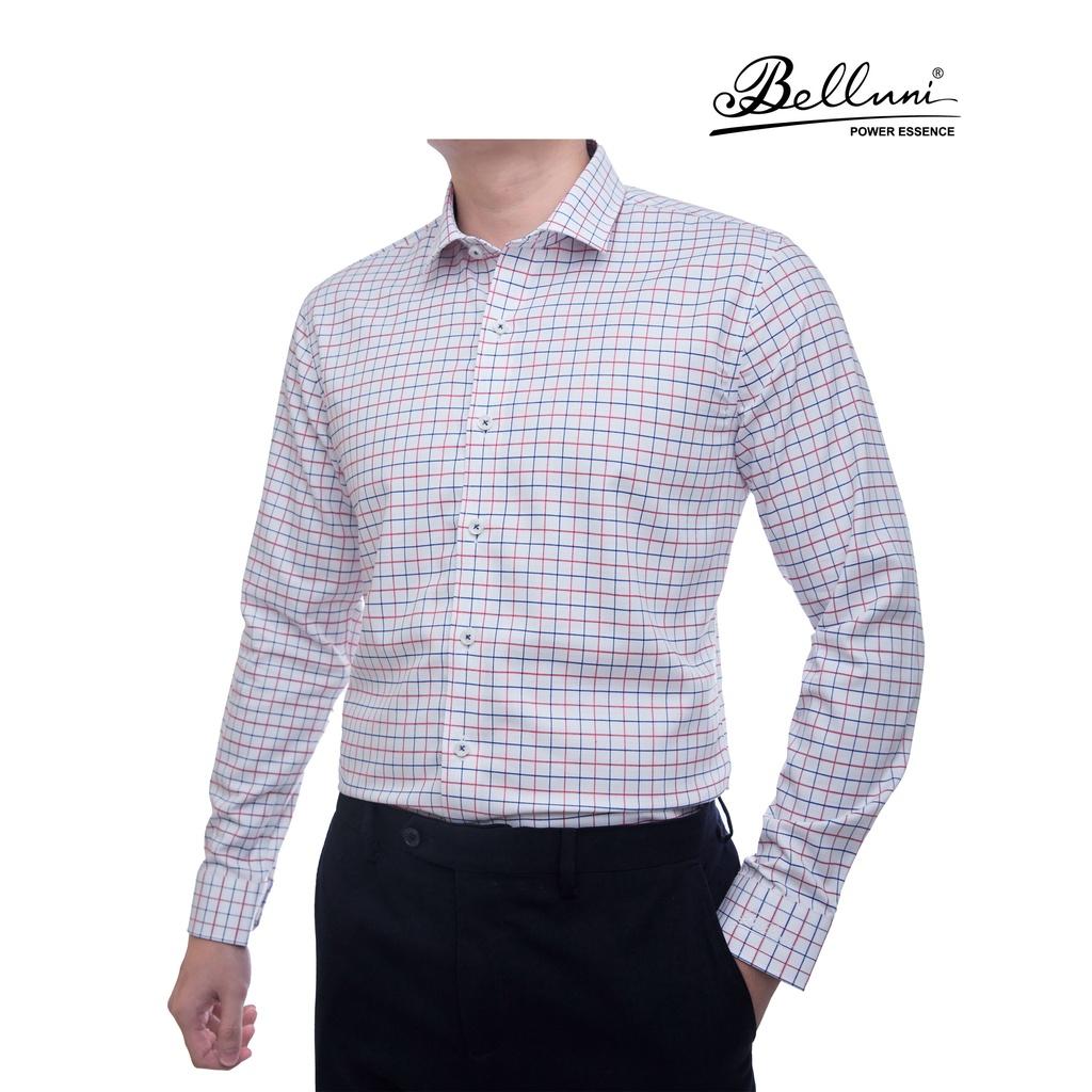 Áo sơ mi nam SlimFit tay dài cao cấp BELLUNI vải sợi tre thoải mái thanh lịch - ADS.BPS.BE.157.R