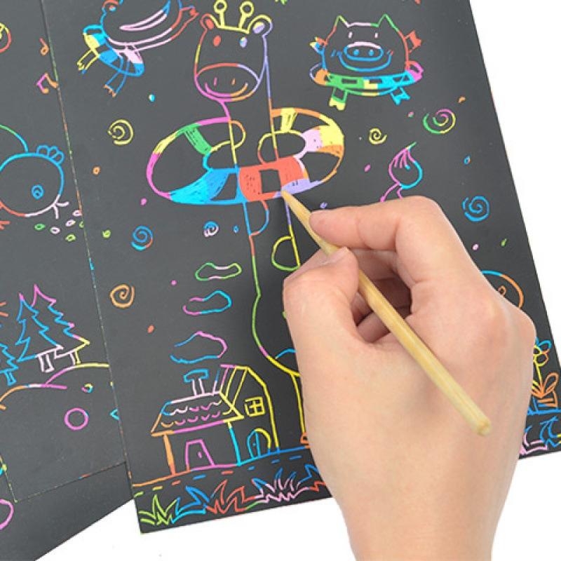 Bộ giấy nghệ thuật Scratch