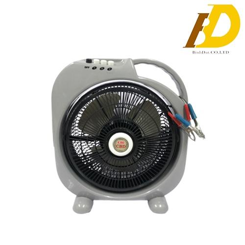 Quạt Hộp B300 Kẹp Bình Ắc Quy 12V DC