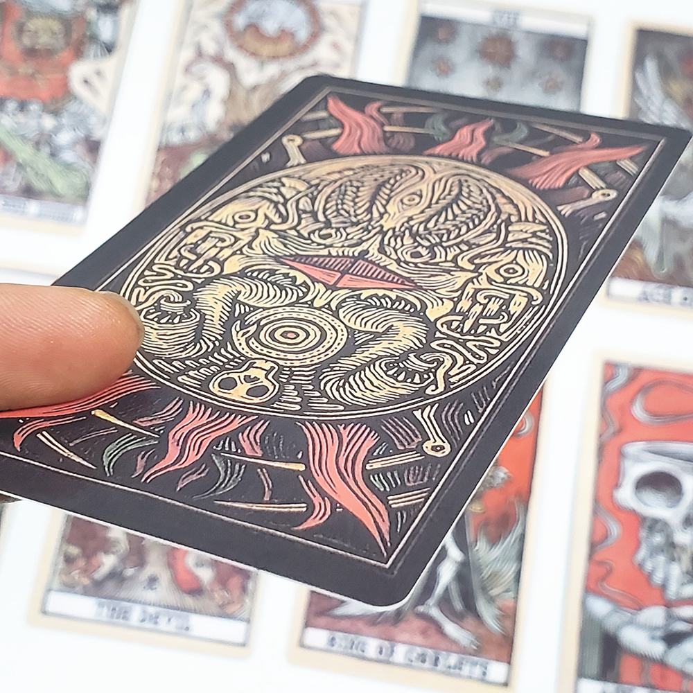 [Size Gốc] Bài Tarot Del Toro 7x12 CM Tặng File Tiếng Anh Và Đá Thanh Tẩy