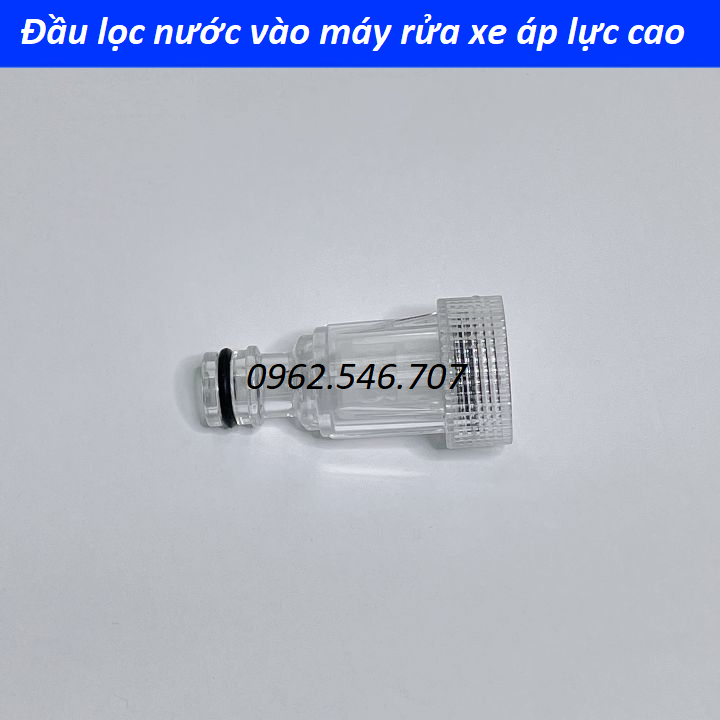 Đầu lọc nước - Cút lọc nước đầu vào máy rửa xe áp lực cao, máy rửa xe gia đình