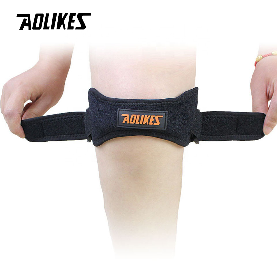 Bộ 2 đai bảo vệ hỗ trợ xương bánh chè AOLIKES YE-7918 hỗ trợ khớp gối Magnetic Knee Support Belt