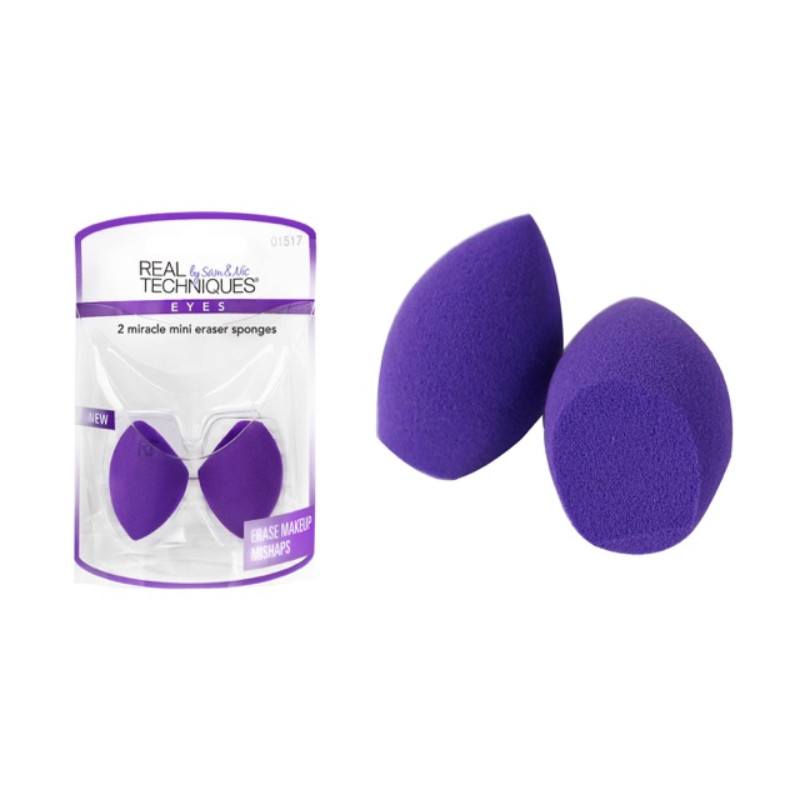 Bông mút trang điểm Real Techniques 2 miracle mini eraser sponges