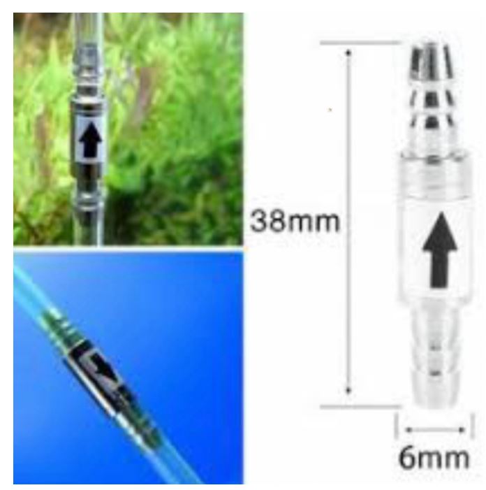 Van một chiều INOX - VAN CO2 1 CHIỀU - CHỐNG NƯỚC TRÀO NƯỚC