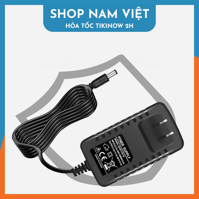 Nguồn Adapter 24V Cho Đèn LED, Camera, Máy In - Hàng Chính Hãng