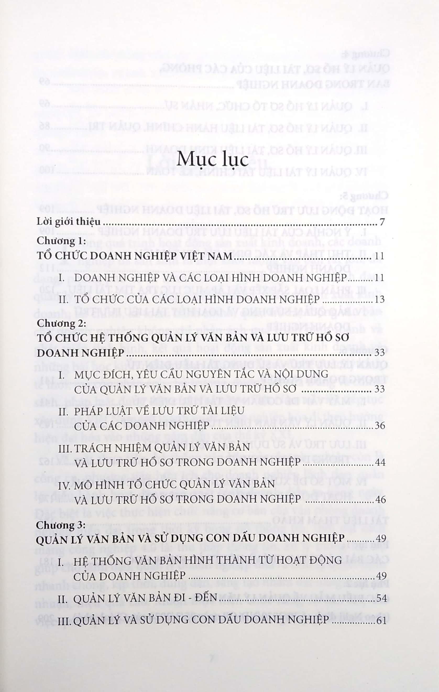 Sách Quản Lý Văn Bản Và Lưu Trữ Hồ Sơ Doanh Nghiệp