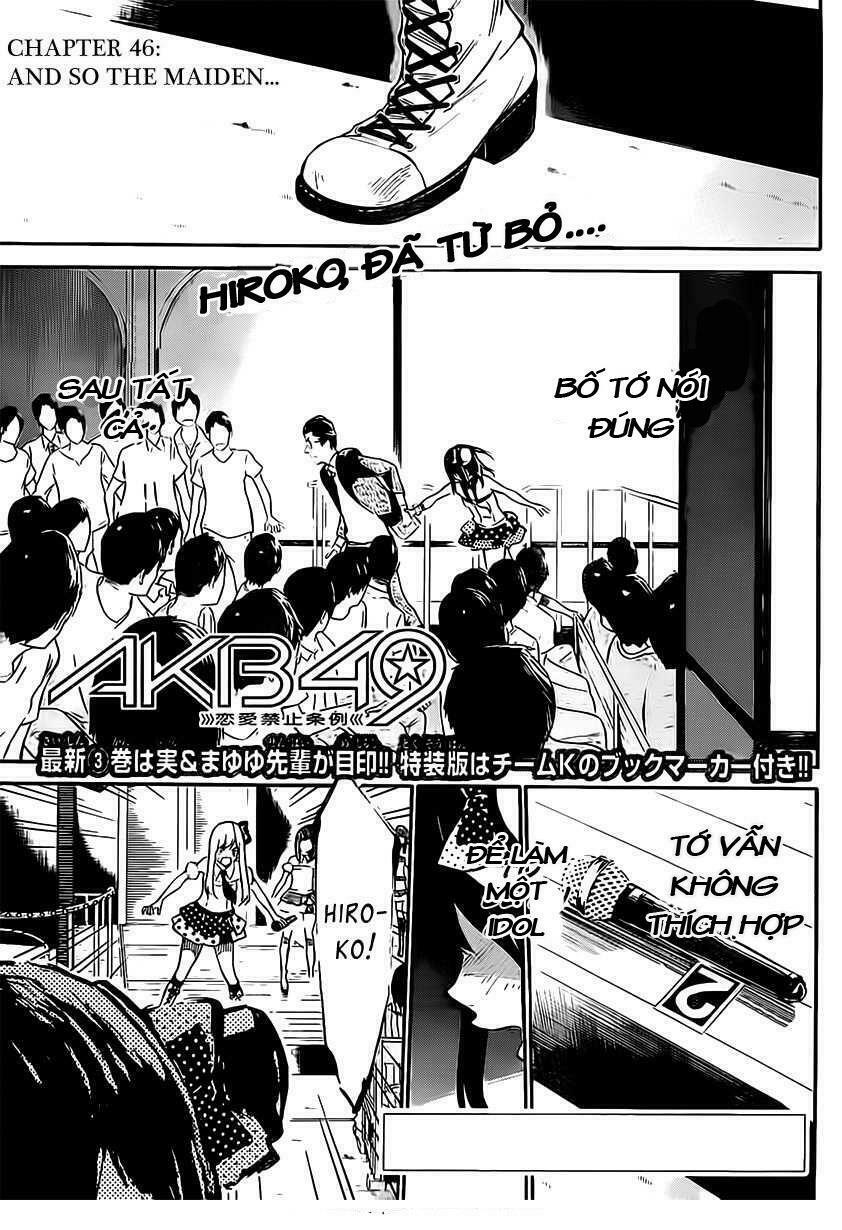 akb49 - renai kinshi jourei chapter 46 1